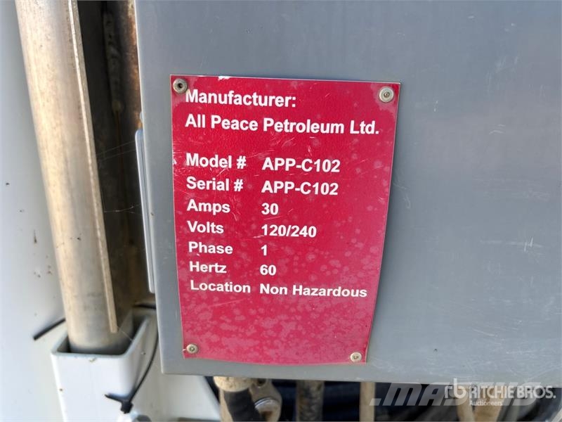 Meridian 50000 L Skid Mounted Steel Fuel Tank Fuel and additive tanks