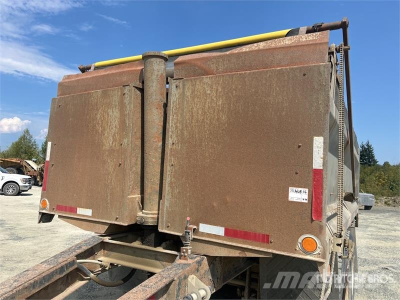 Midland 14 ft T/A Pup Dump Trailer Damperli römorklari