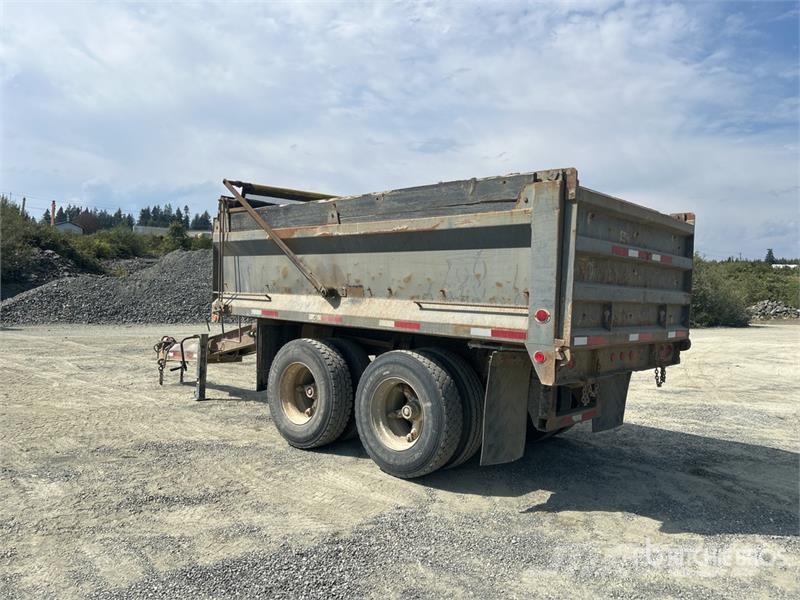 Midland 14 ft T/A Pup Dump Trailer Damperli römorklari