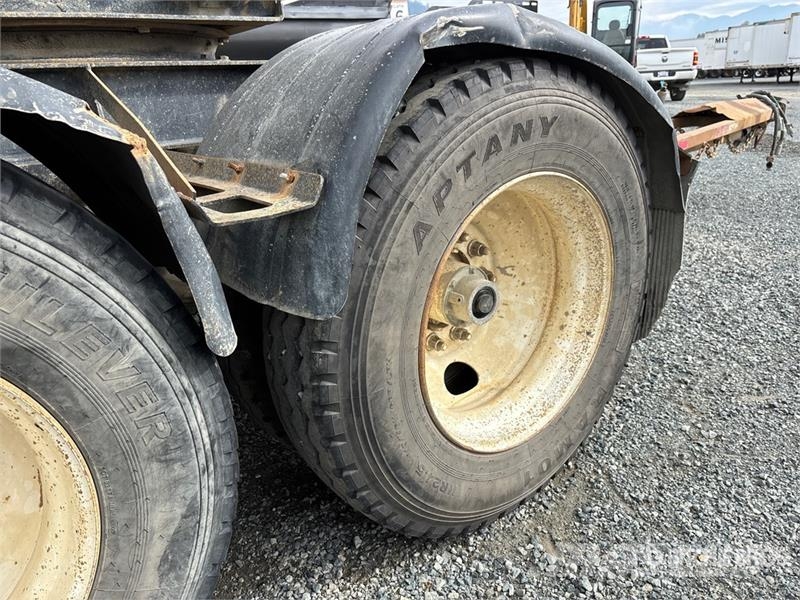 Midland 24 ft 3 in Quad/A Turntable End Dump Trailer 티퍼 트레일러
