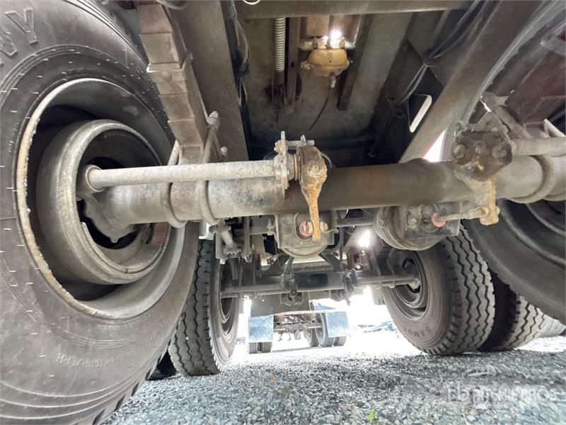 Midland 24 ft 3 in Quad/A Turntable End Dump Trailer 티퍼 트레일러