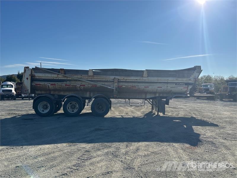 Midland End Dump Trailer مقطورات قلابة