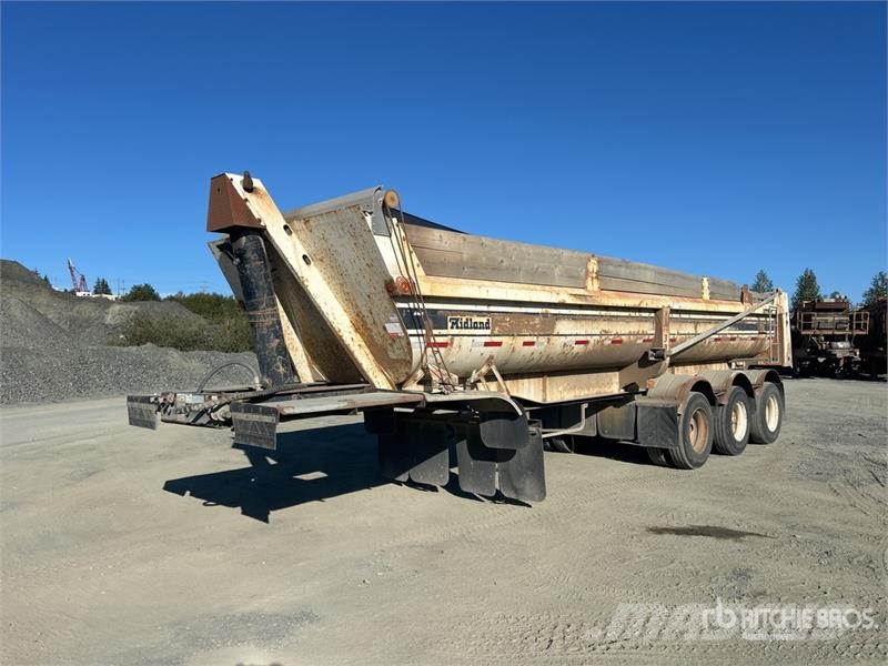 Midland End Dump Trailer مقطورات قلابة
