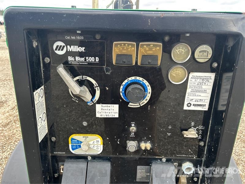 Miller Big Blue 500 Engine Driven Welder Welding Equipment