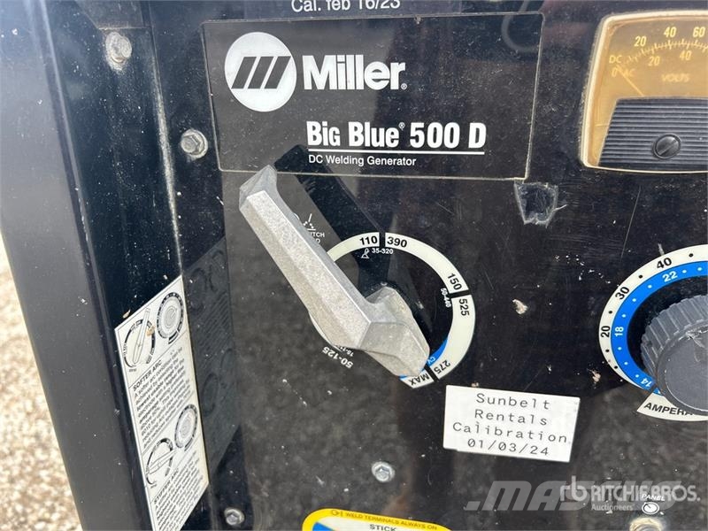Miller Big Blue 500 Engine Driven Welder Welding Equipment