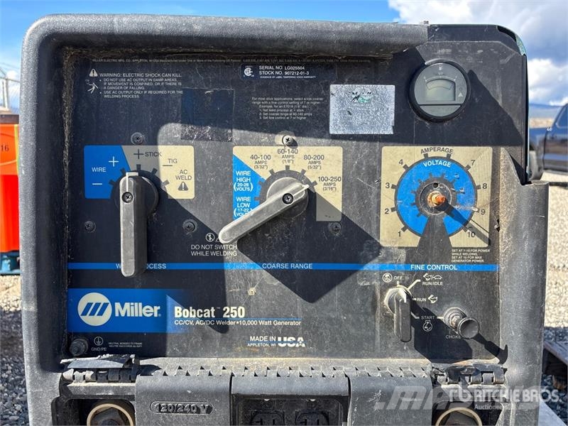 Miller Bobcat 250 LP ماكينات لحام