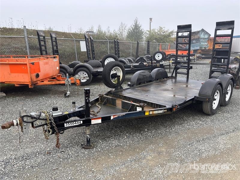  Miska 10 ft T/A Equipment Trailer Autotreilerid