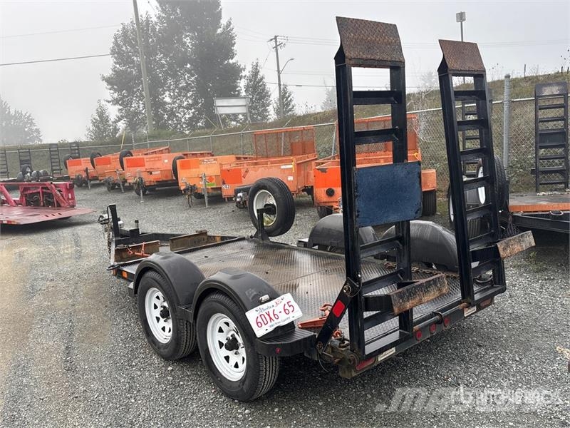  Miska 10 ft T/A Equipment Trailer Autotreilerid