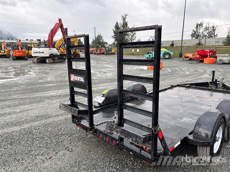 Miska 14 ft S/A Equipment Trailer Autotreilerid