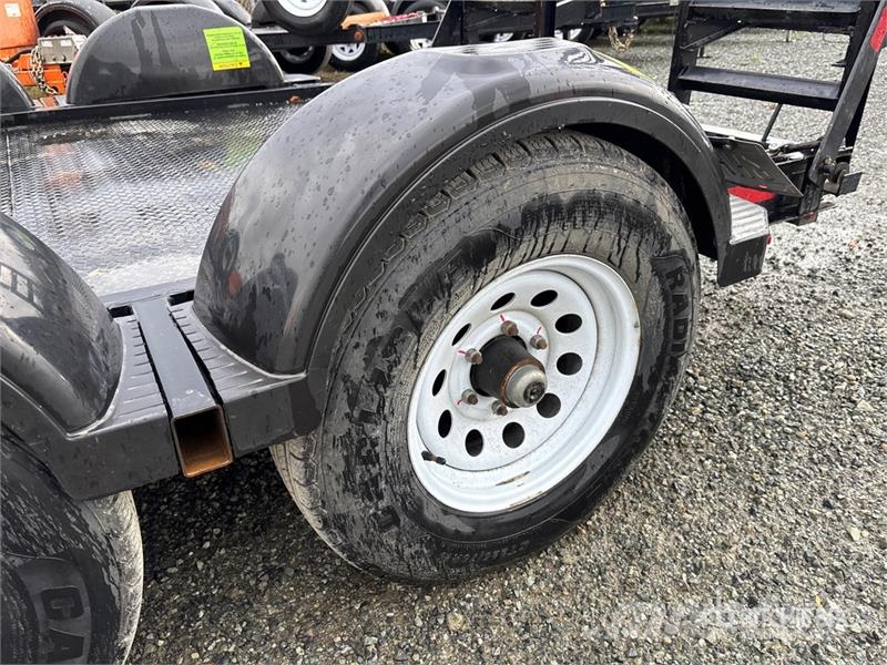 Miska 14 ft S/A Equipment Trailer Autotreilerid