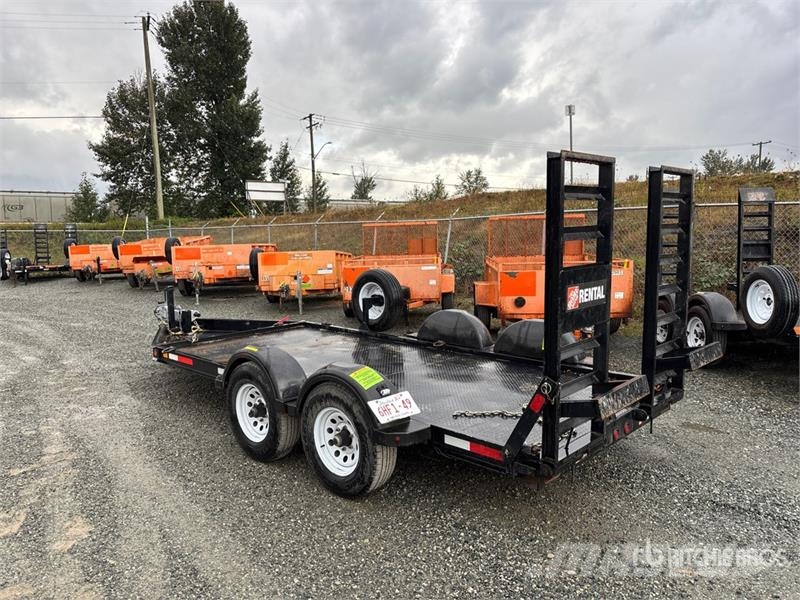 Miska 14 ft S/A Equipment Trailer Autotreilerid