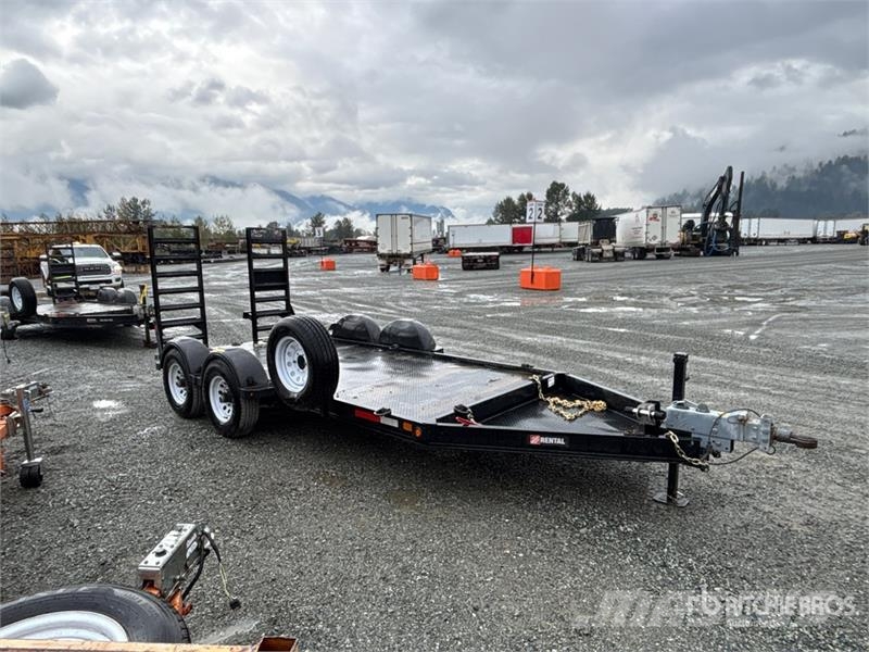 Miska 14 ft S/A Equipment Trailer Autotreilerid