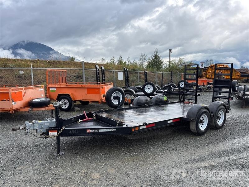 Miska 14 ft S/A Equipment Trailer Autotreilerid