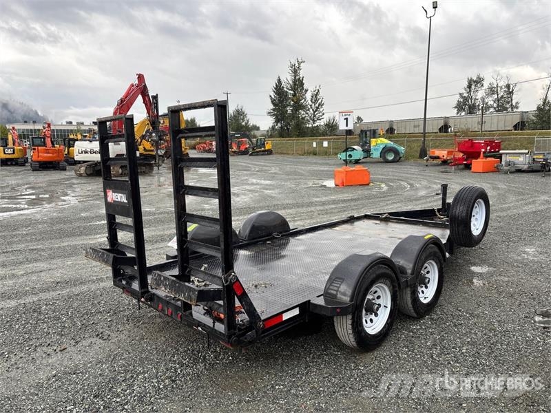 Miska 14 ft S/A Equipment Trailer Autotreilerid