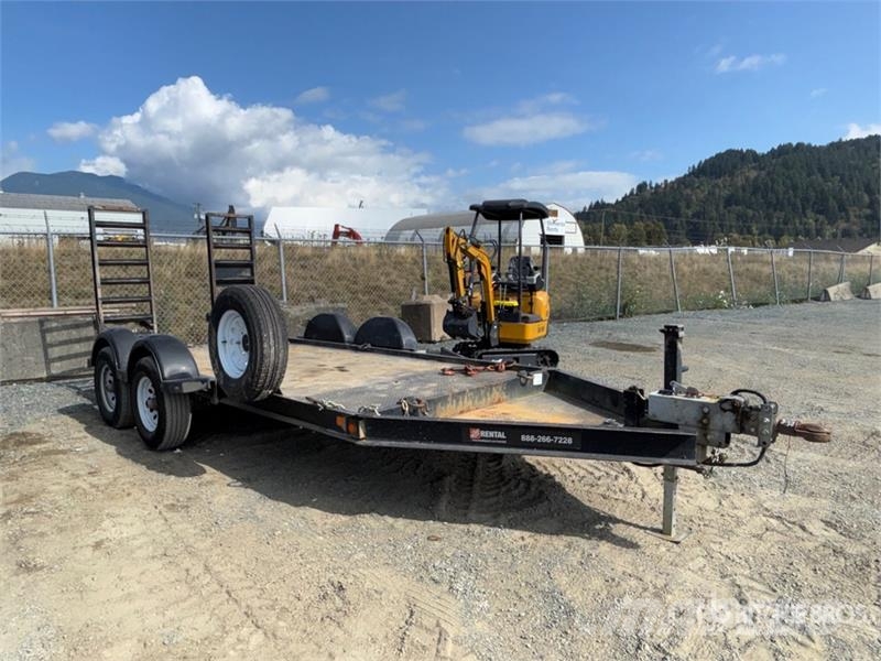  Miska 14 ft T/A Equipment Trailer Biltransportsläp