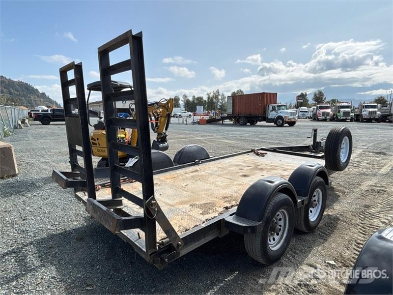  Miska 14 ft T/A Equipment Trailer Biltransportsläp
