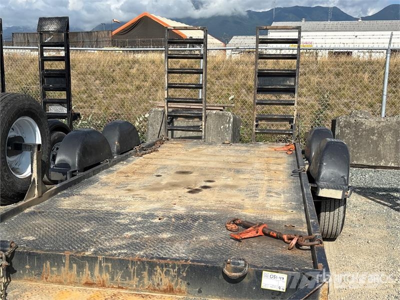  Miska 14 ft T/A Equipment Trailer Biltransportsläp