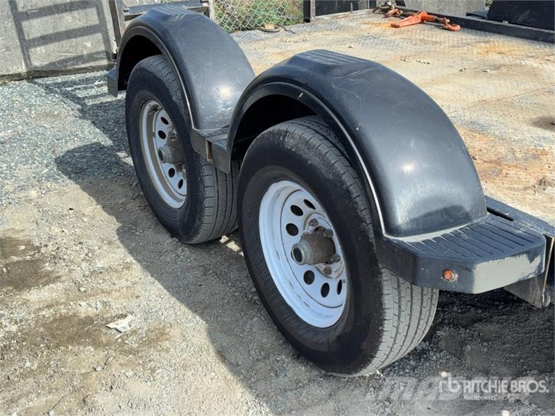  Miska 14 ft T/A Equipment Trailer Biltransportsläp
