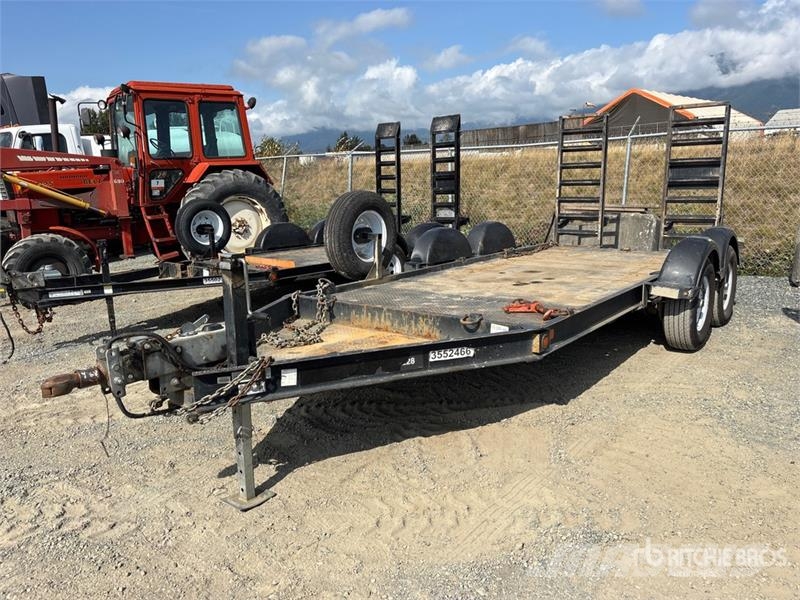  Miska 14 ft T/A Equipment Trailer Biltransportsläp