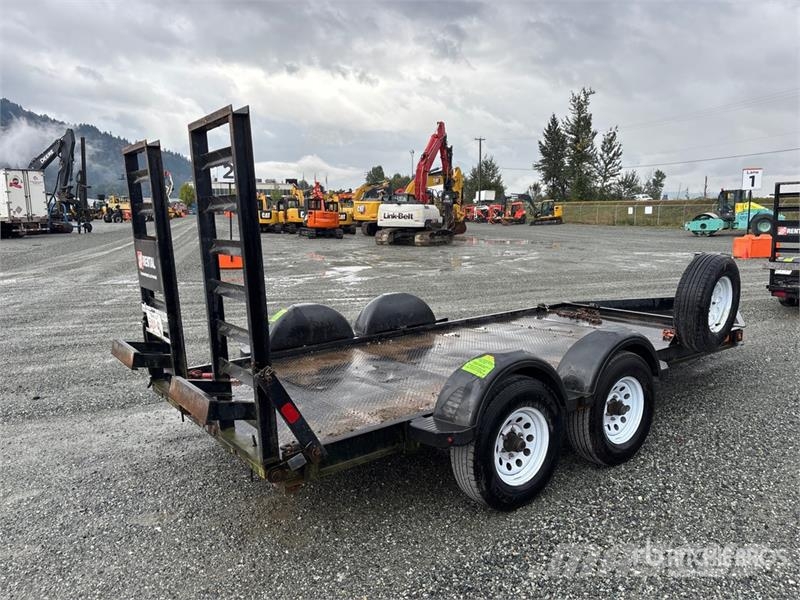 Miska 14 ft T/A Equipment Trailer Autotreilerid
