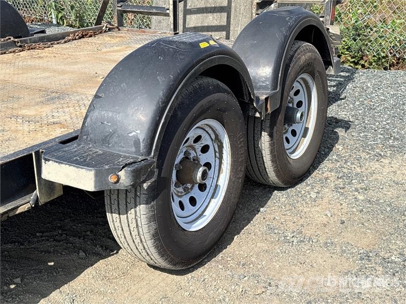  Miska 14 ft T/A Equipment Trailer Biltransportsläp