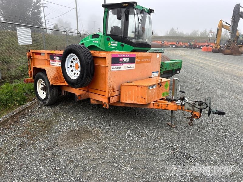 Miska 58 8 ft 6 in S/A Dump Utility Trailer Remorque benne