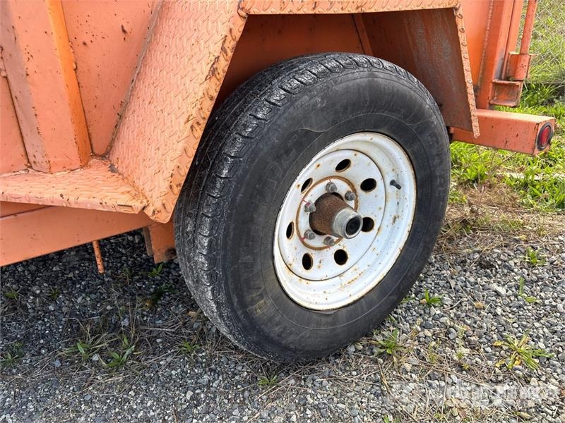 Miska 58 8 ft 6 in S/A Dump Utility Trailer Самоскиди