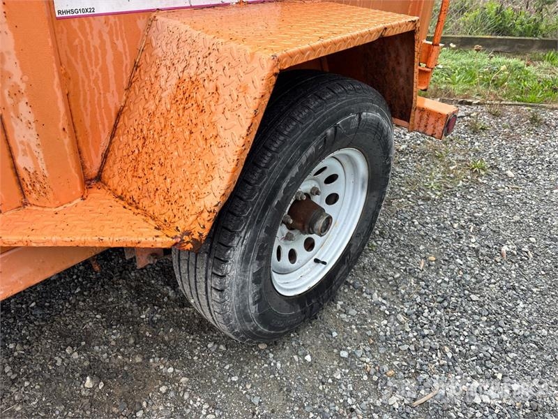Miska 58 8 ft 6 in S/A Dump Utility Trailer Remorque benne