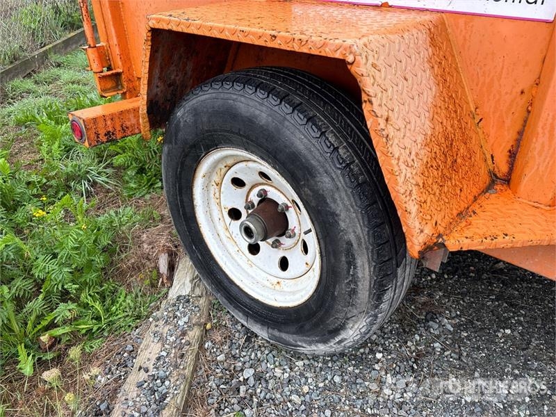 Miska 58 8 ft 6 in S/A Dump Utility Trailer Remorque benne