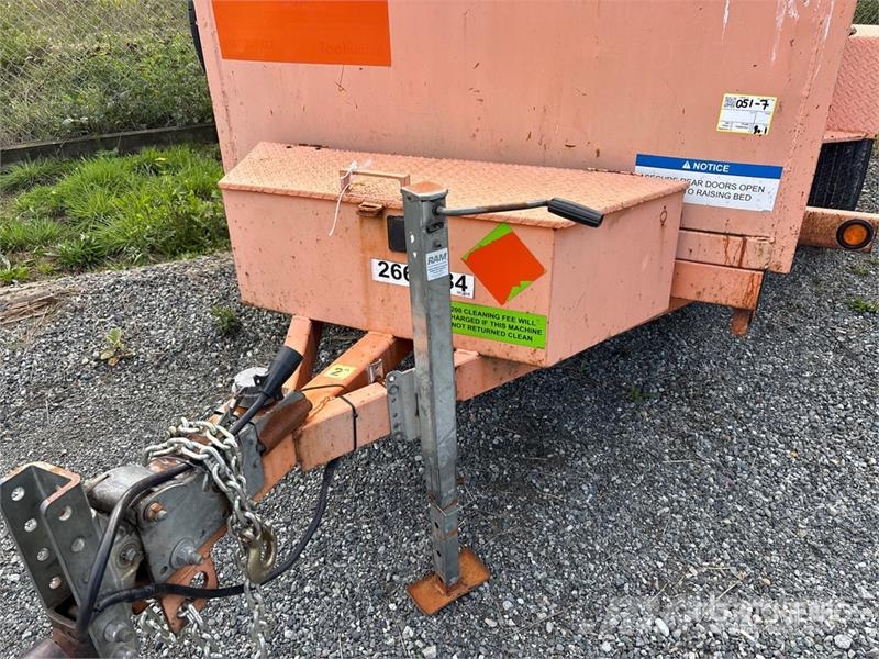 Miska 58 8 ft 6 in S/A Dump Utility Trailer Самоскиди