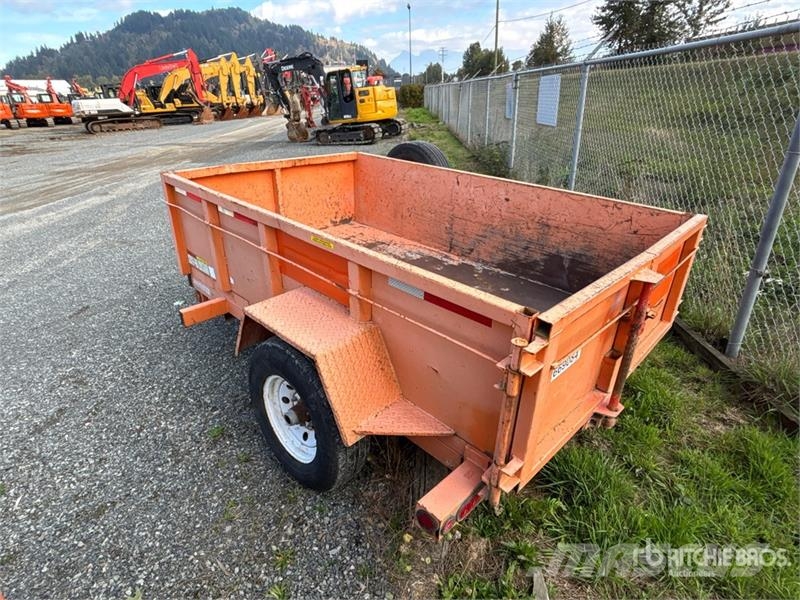 Miska 58 8 ft 6 in S/A Dump Utility Trailer Самоскиди