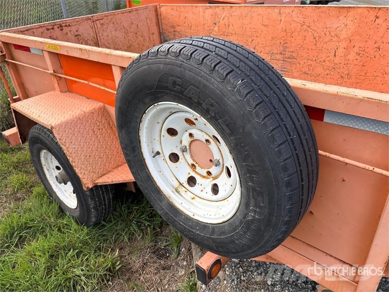 Miska 58 8 ft 6 in S/A Dump Utility Trailer Самоскиди
