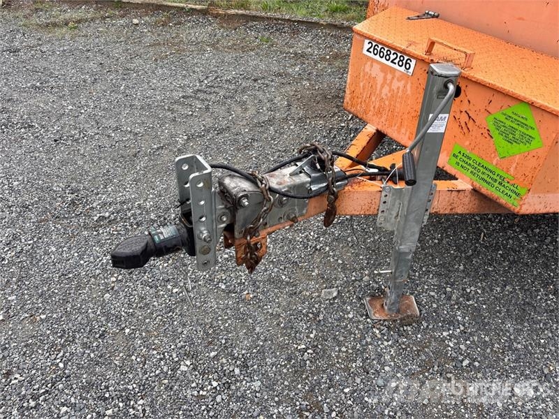 Miska 58 8 ft 6 in S/A Dump Utility Trailer Remorque benne