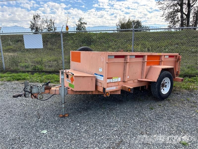 Miska 58 8 ft 6 in S/A Dump Utility Trailer Самоскиди