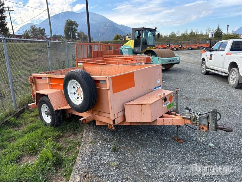 Miska 58 8 ft 6 in S/A Dump Utility Trailer Самоскиди