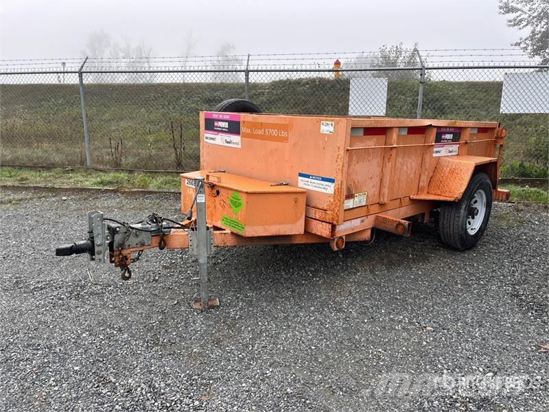 Miska 58 8 ft 6 in S/A Dump Utility Trailer Remorque benne