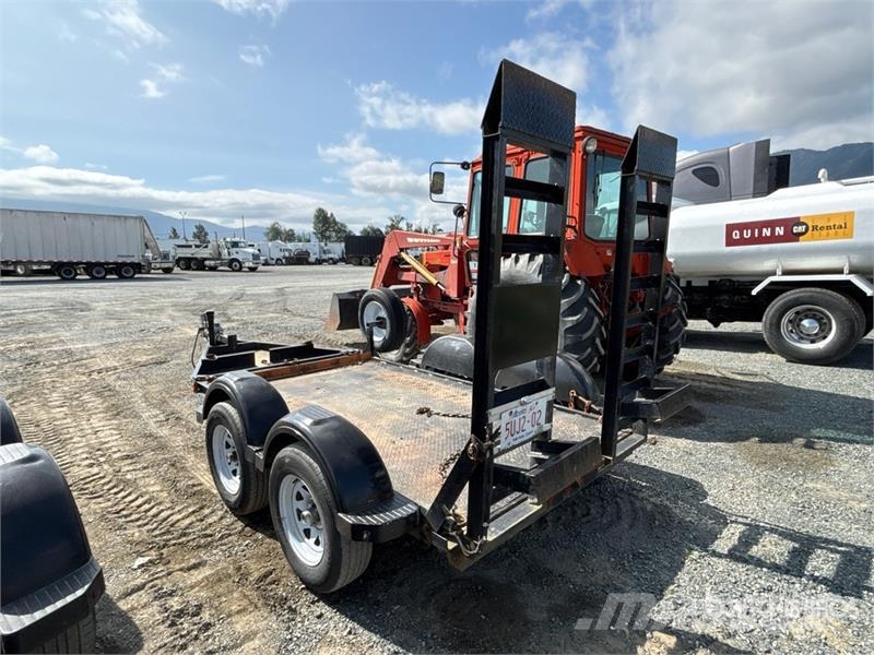  Miska 5X10UT 10 ft T/A Equipment Trailer Biltransportsläp