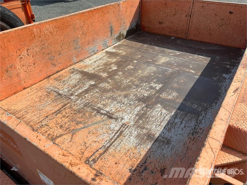 Miska 610 10 ft T/A Dump Utility Trailer Tipphengere