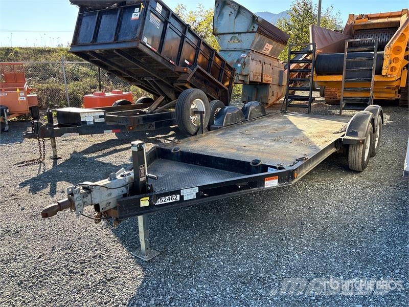  Miska 6X14UT 14 ft T/A Equipment Trailer Rimorchio per il trasporto di veicoli