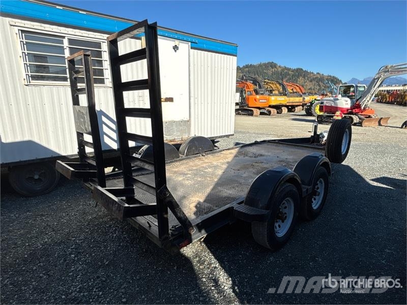  Miska 6X14UT 14 ft T/A Equipment Trailer Rimorchio per il trasporto di veicoli