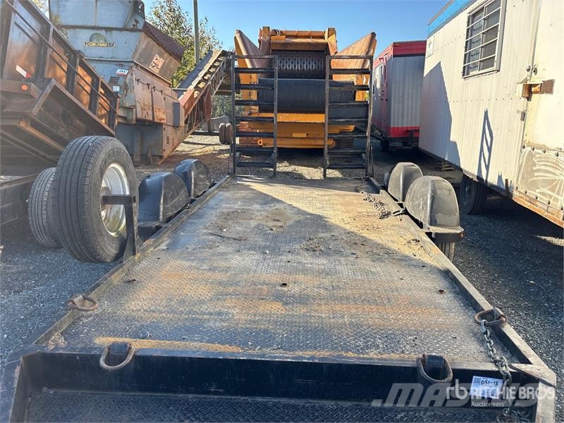  Miska 6X14UT 14 ft T/A Equipment Trailer Rimorchio per il trasporto di veicoli