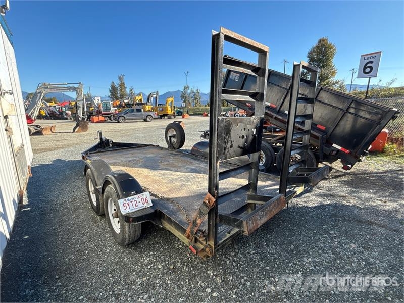  Miska 6X14UT 14 ft T/A Equipment Trailer Rimorchio per il trasporto di veicoli