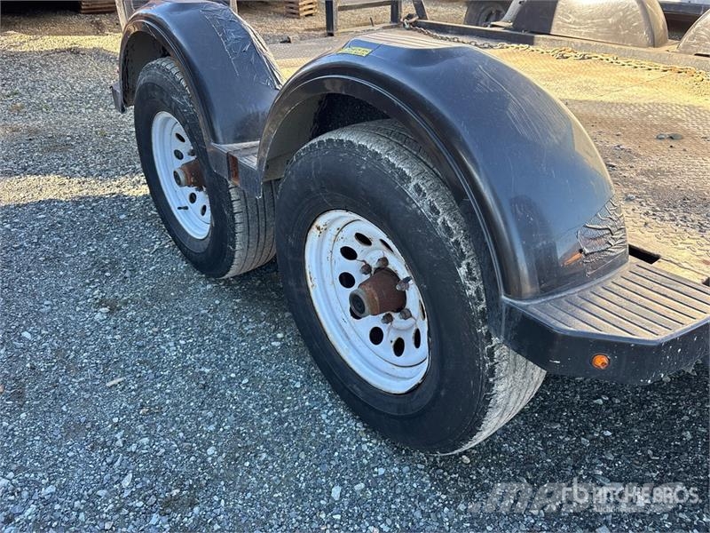  Miska 6X14UT 14 ft T/A Equipment Trailer Rimorchio per il trasporto di veicoli