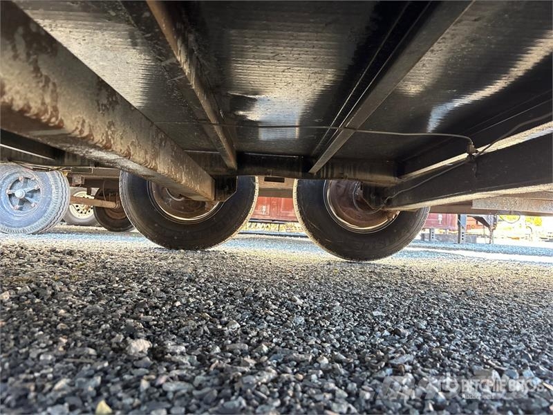  Miska 6X14UT 14 ft T/A Equipment Trailer Rimorchio per il trasporto di veicoli