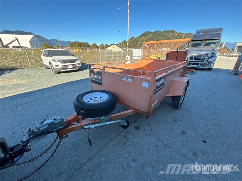  Miska CA58U 5 ft Utility Trailer مقطورات أخرى