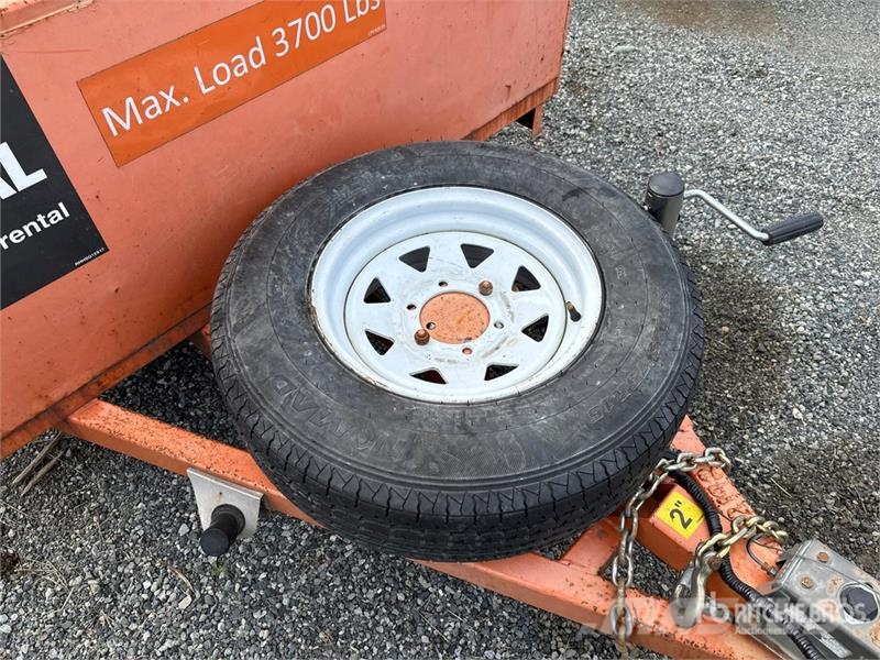 Miska CA58U 8 ft S/A Utility Trailer Overige aanhangers