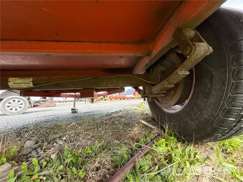 Miska CA58U 8 ft S/A Utility Trailer Overige aanhangers