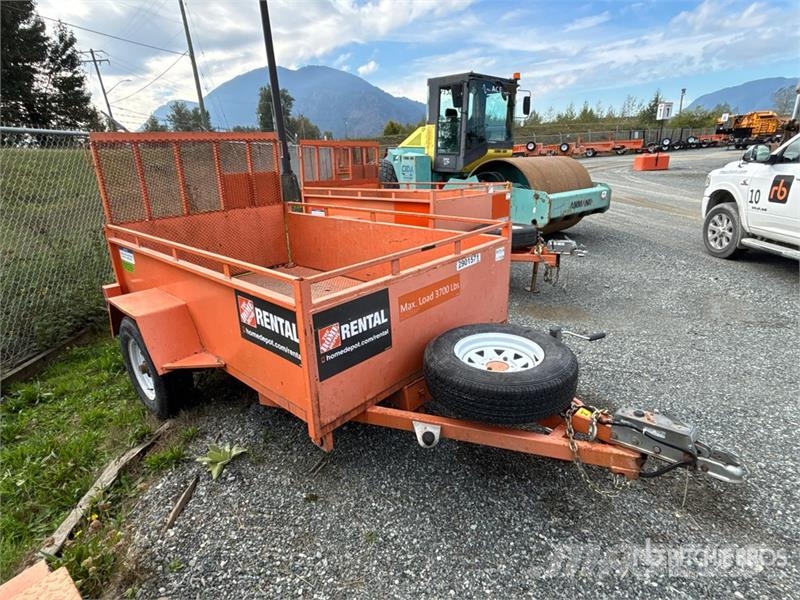 Miska CA58U 8 ft S/A Utility Trailer Overige aanhangers