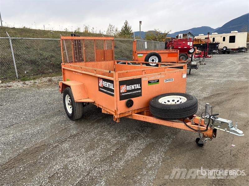  Miska CA58U 8 ft S/A Utility Trailer Інші причепи