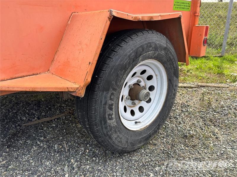 Miska CA58U 8 ft S/A Utility Trailer Overige aanhangers